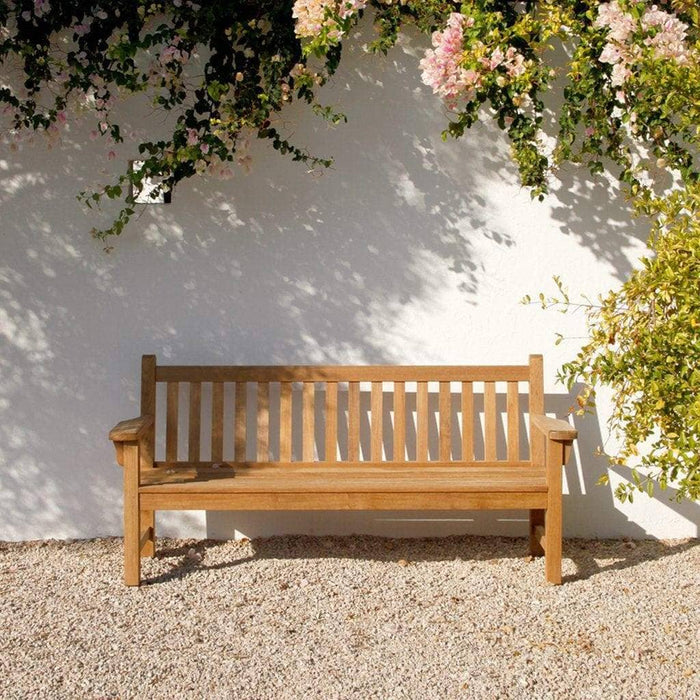 Barlow Tyrie Garden Furniture Barlow Tyrie London Hardwood Garden Bench 191cm / 6ft
