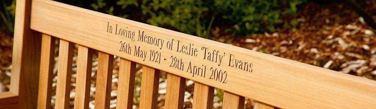 Memorial bench