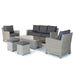 Palma Signature Sofa Set in White Wash