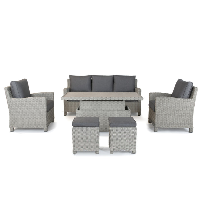Palma Signature Sofa Set in White Wash