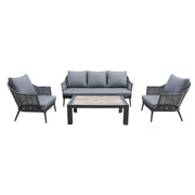 Kettler Malo 5 Seater Garden Sofa Lounge Set Wicker