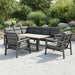 Kettler Tudor Corner Set Right Hand with 2x Armchairs