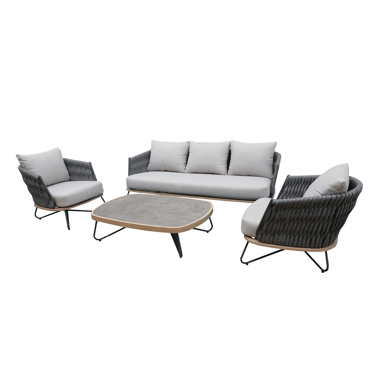 Kettler Aruba 4 Piece Garden Lounge Set