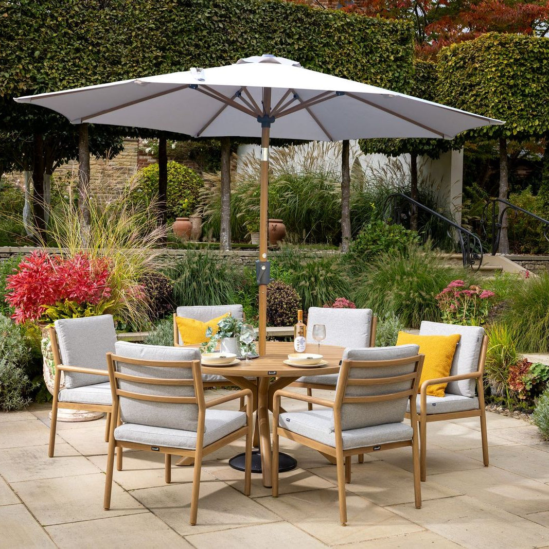 Hartman Sahara 6 Seater Round Dining Set