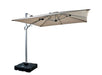 Hartman Pacific 2.7m Square Cantilever Parasol - Dove Light Grey