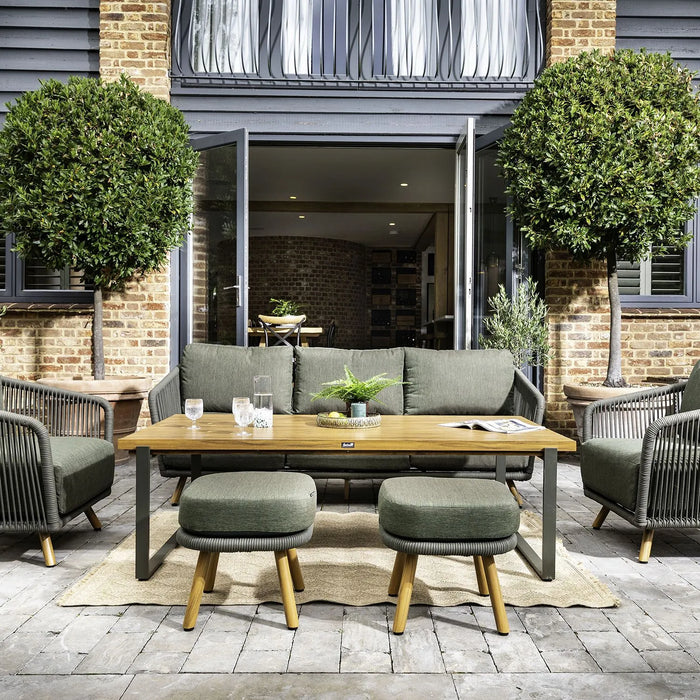 Hartman Eden 3 Seat Sofa Lounge Set in Juniper Green