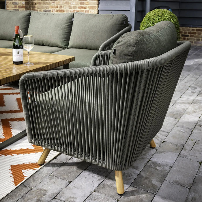 Hartman Eden 3 Seat Sofa Lounge Set in Juniper Green