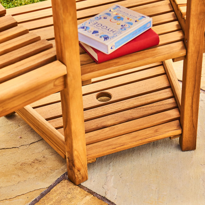 Alexander Rose Teak Wood Companion Set
