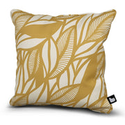Extreme Lounging B-Cushion Poplar Leaf - Butter Yellow 7 Sea Blue (43x43cm)