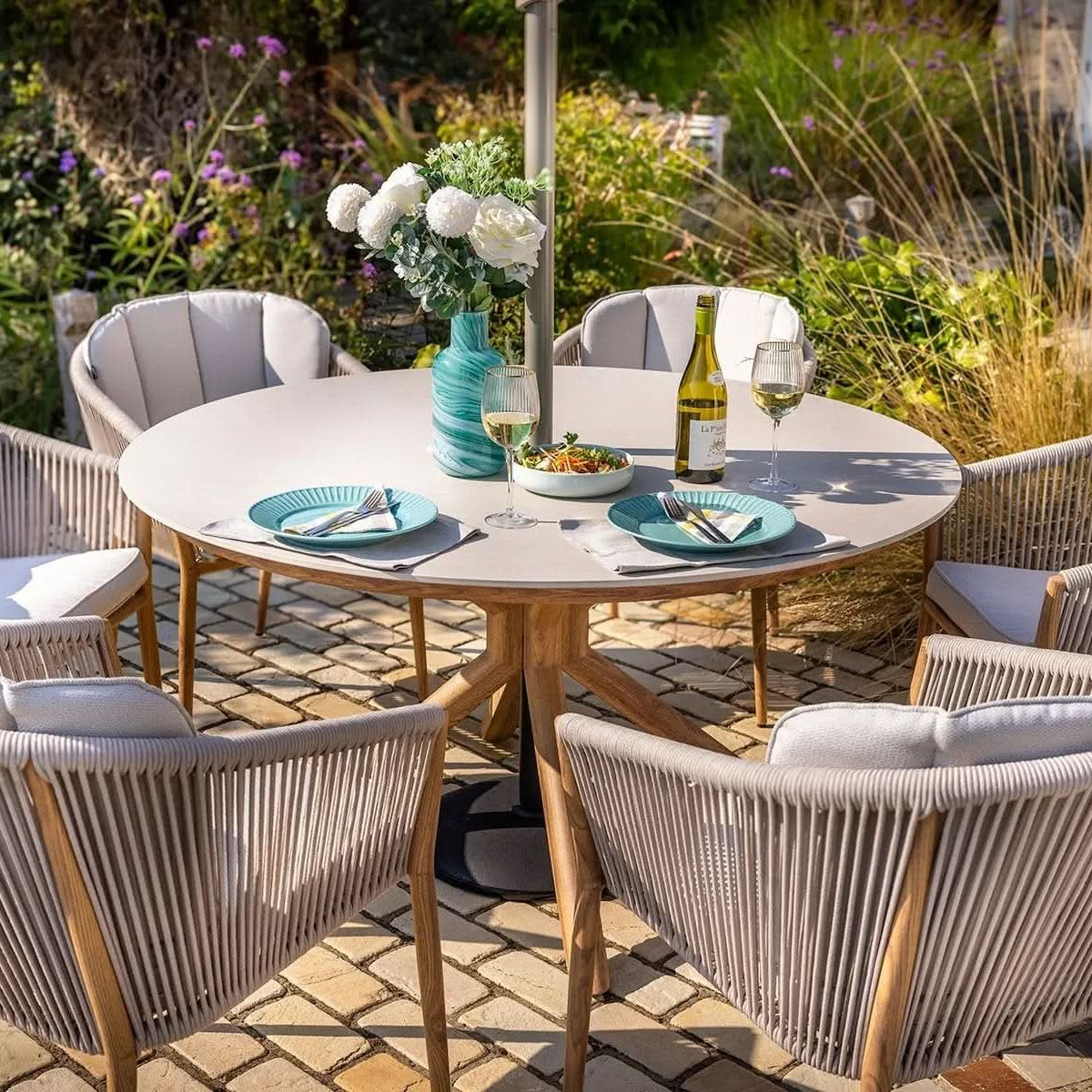 Hartman Portico 6 Seat Round Dining Set