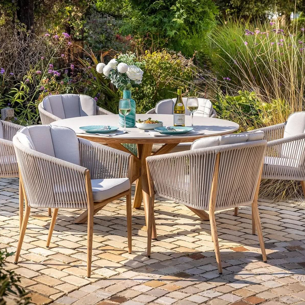 Hartman Portico 6 Seat Round Dining Set