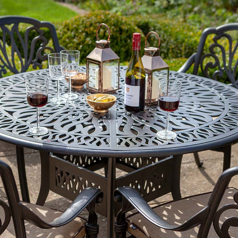 Hartman Amalfi 4 Seater Complete Dining Set in Bronze