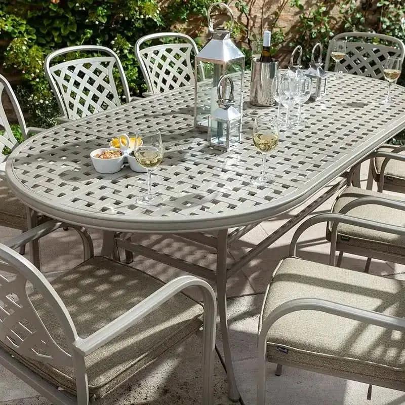 Hartman Berkeley 8 Seater Oval Set in Maize