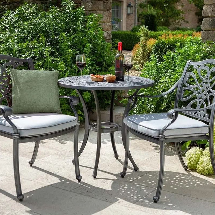 Hartman Capri Bistro Set in Antique Grey