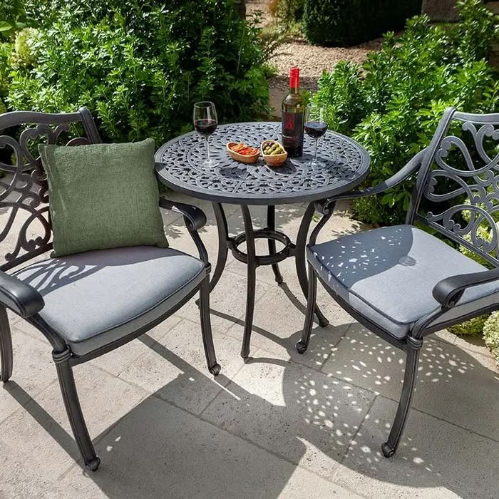 Hartman Capri Bistro Set in Antique Grey