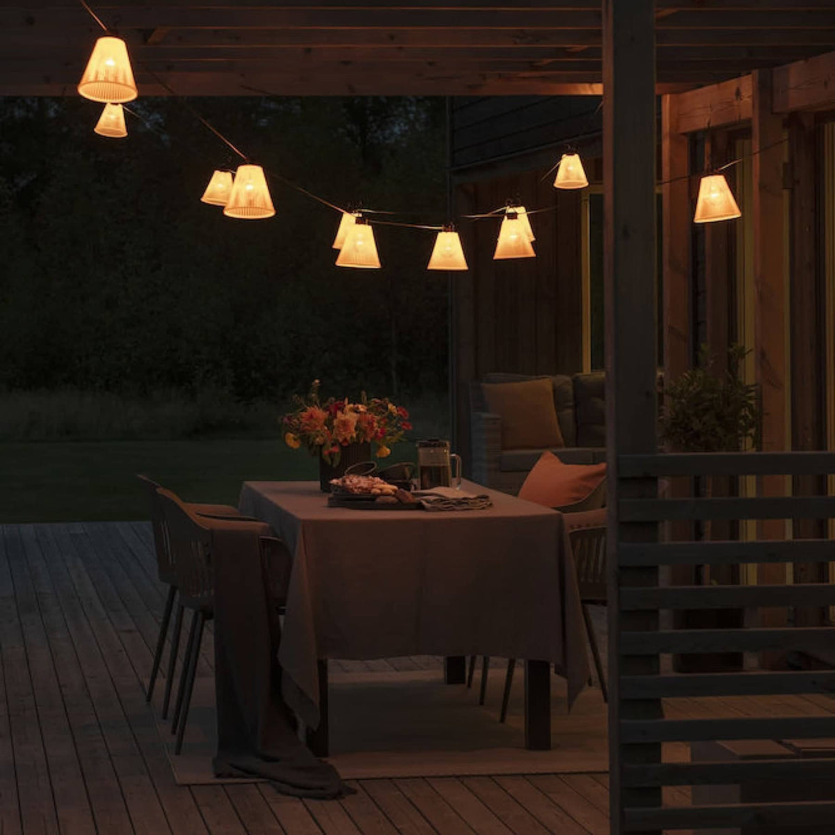 15 Clear Bulb (Add On) Set Amber