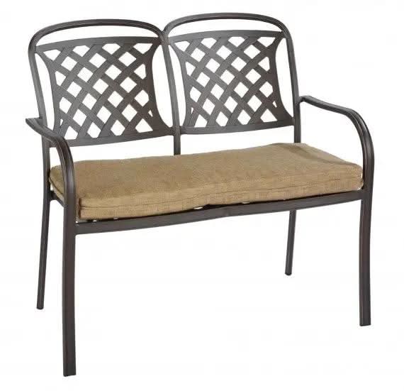 Hartman Berkeley 2 Seat High Back Bench in Bronze