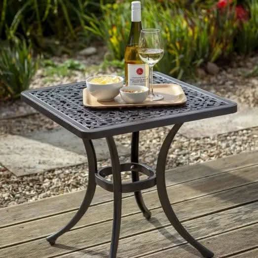Hartman Capri Side Table in Antique Grey