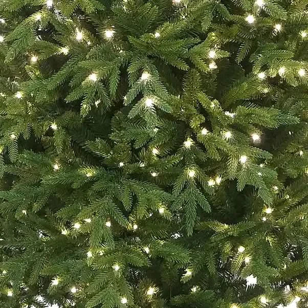 National Tree Company 7.5 ft Bedminster Spruce with Dual Color LED Infinity Lights