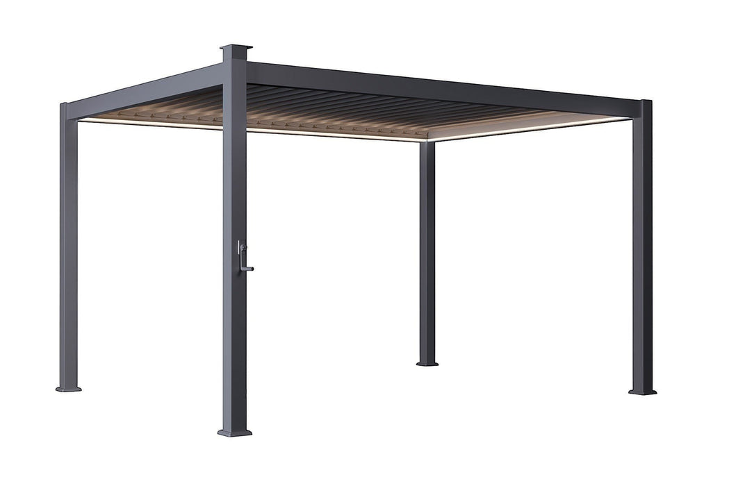 Hartman 3m x 3m Como Pergola in Matt Xerix