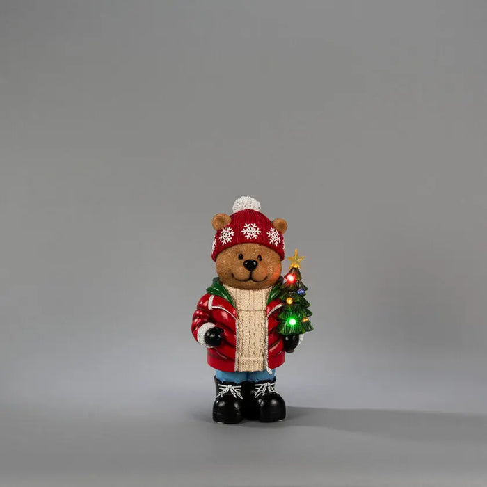 Small LED Teddy Bear Decoration