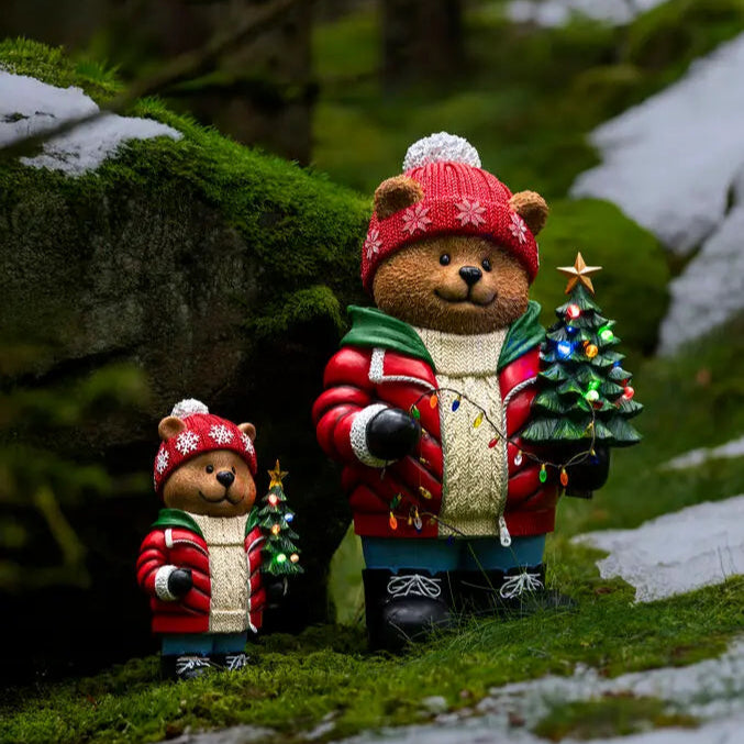 Small LED Teddy Bear Decoration