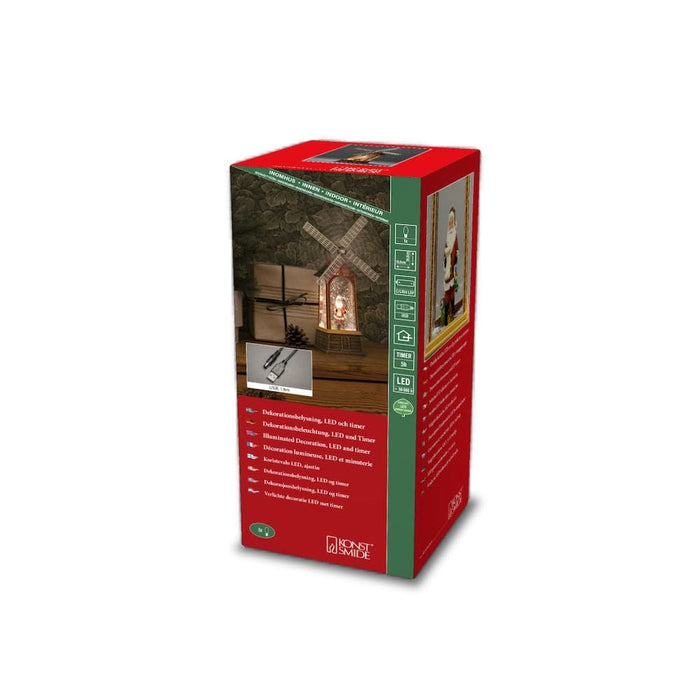 Windmill LED Water Lantern