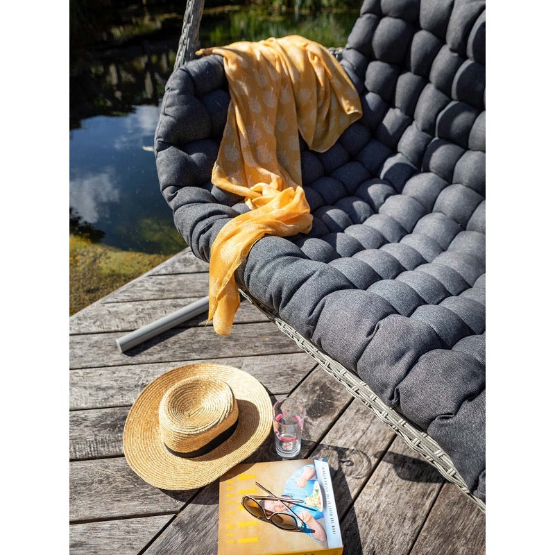 Hartman - Double Hanging Chair (Ash with Slate Grey Cushion) Ireland Mid Ulster