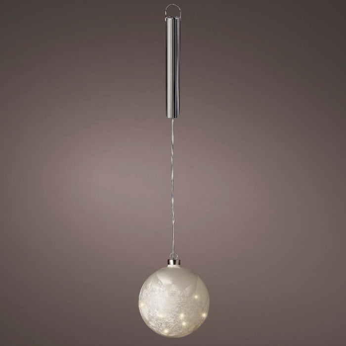 Micro LED Ball Diameter 14cm Frost, Warm White 30 Lights
