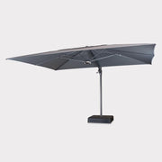 Kettler 4x3m Large Free Arm Parasol with Slate Canopy