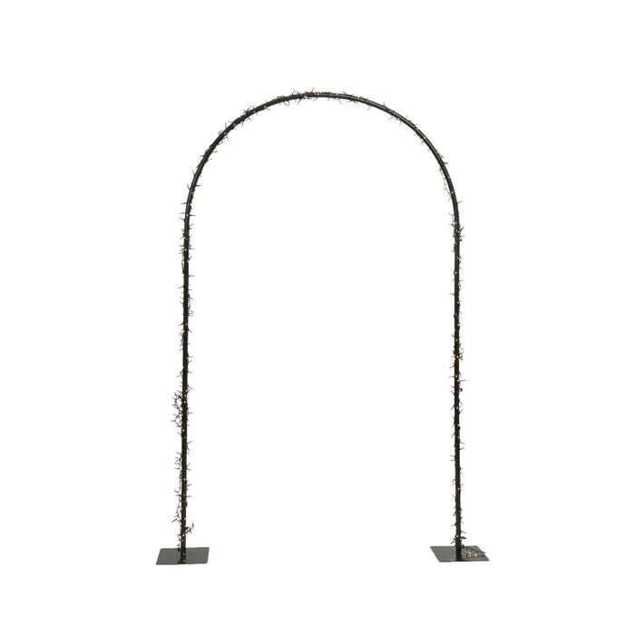 LED Arch 8 Function Twinkle Effect  Black, Warm White 500 Lights (ex-display)