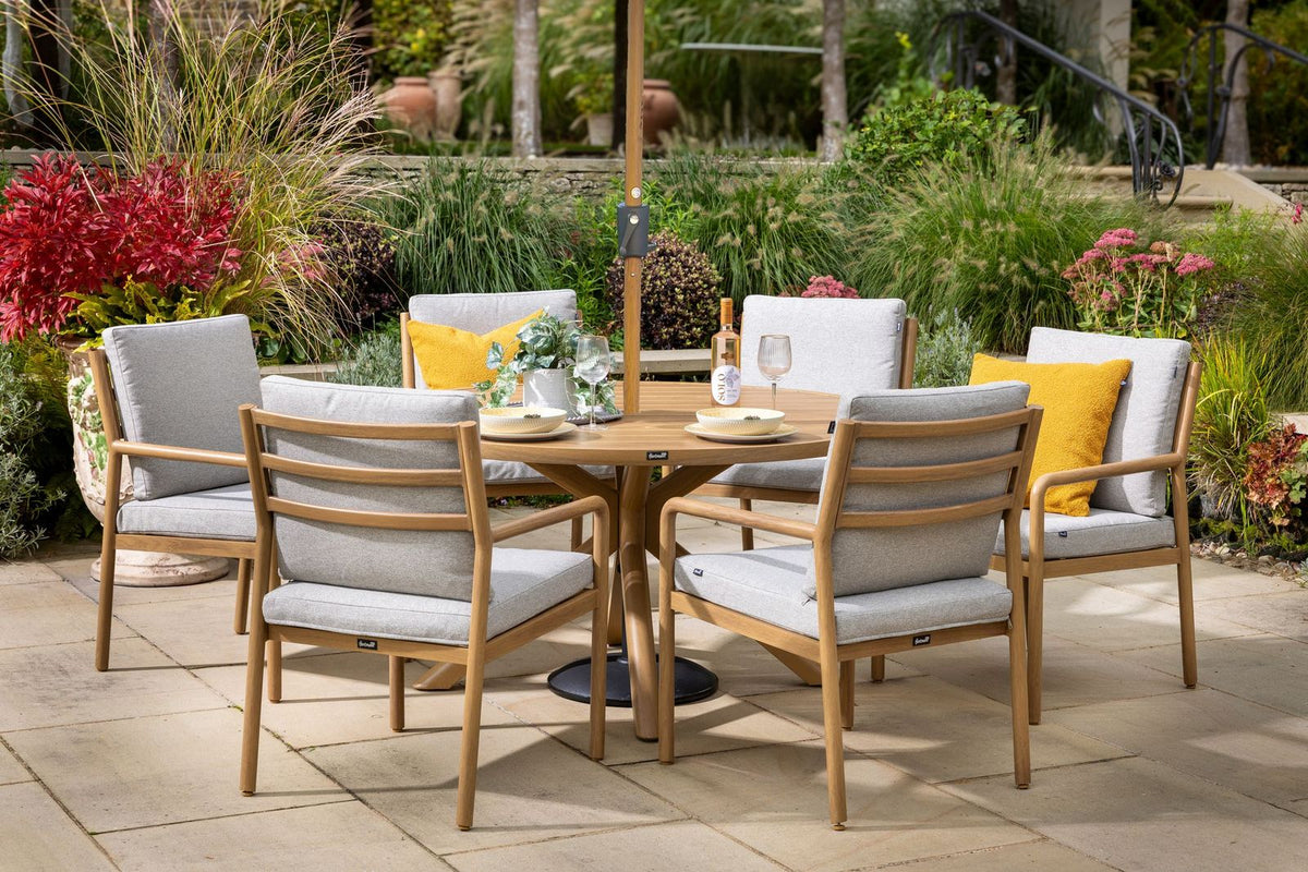 Hartman Sahara 6 Seater Round Dining Set