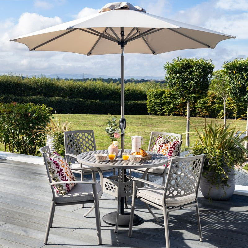 Hartman Avebury 4 Seater Round Set in Crimini