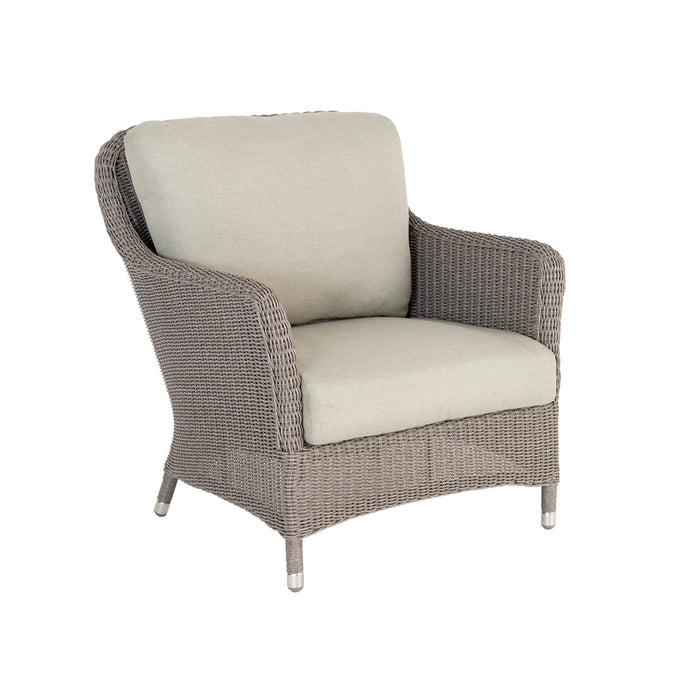 Alexander Rose Hazelmere NATURAL Weave Sofa Lounge Set with Pistachio Cushions