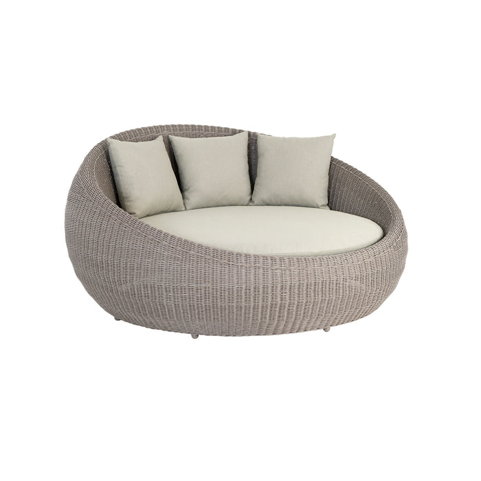 Alexander Rose Hazelmere Sand Weave Daybed with Pistachio Cushions (ex-display)