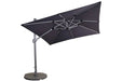 Hartman Pacific 2.7m Square Cantilever Parasol - Dark Grey