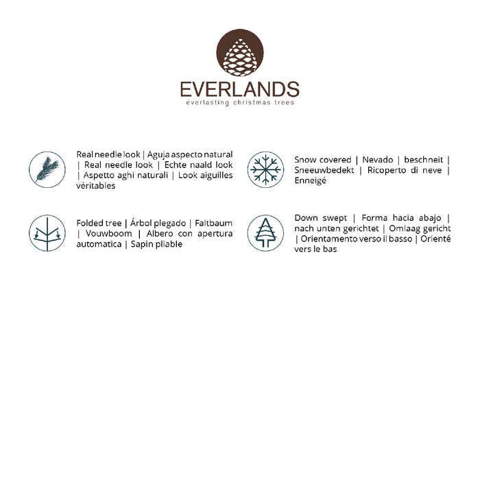 Everlands Snowy Alpine 150cm (5ft)