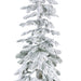 Everlands Snowy Alpine Slim Christmas Tree 210cm (7ft)