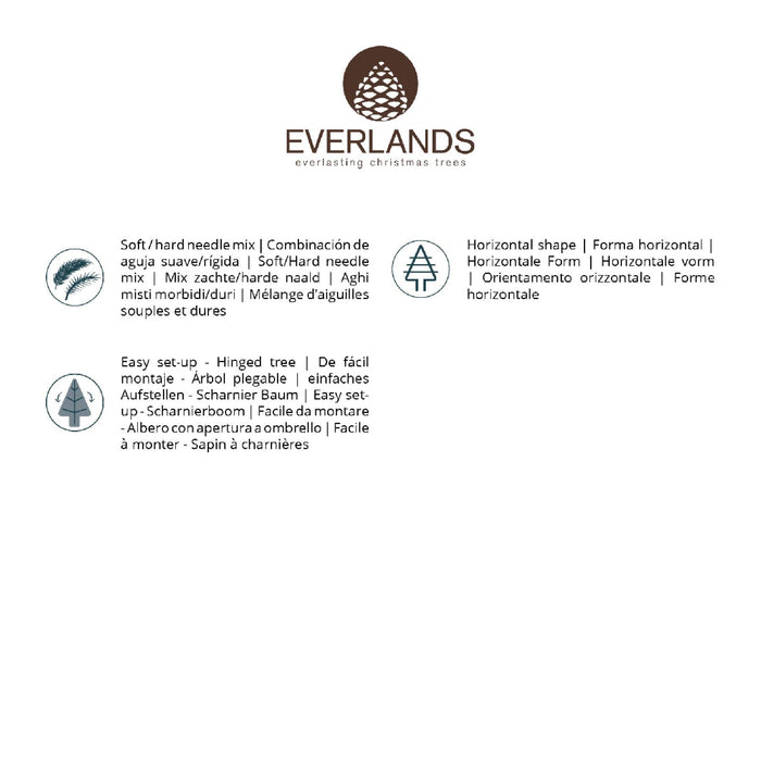 Everlands Canada Spruce Christmas Tree 300cm / 10ft (ex-display)
