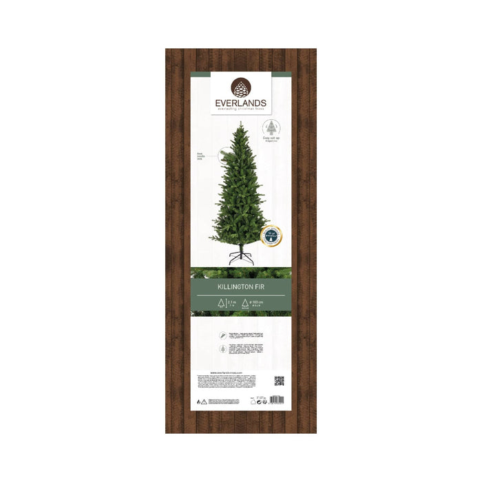 Everlands Killington Fir Christmas Tree 210cm / 7ft