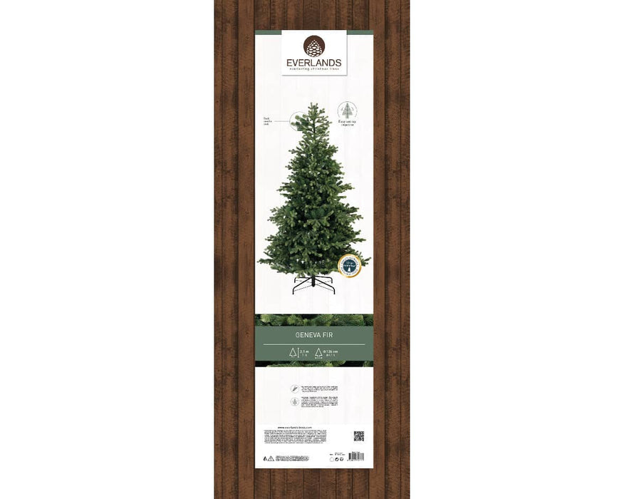 Everlands Geneva Fir Christmas Tree 210cm / 7ft