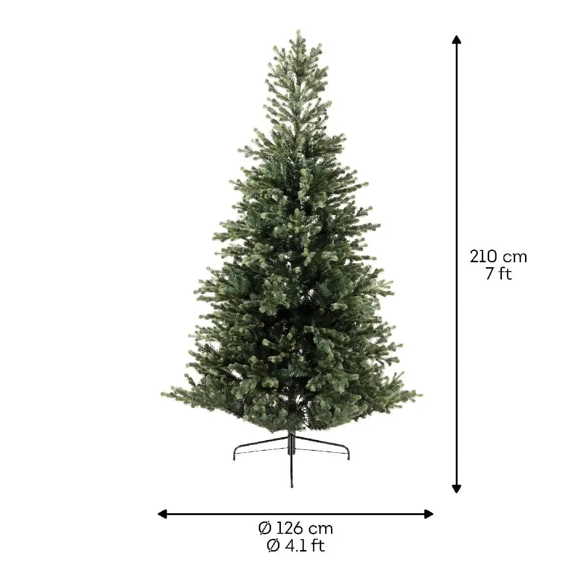 Everlands Geneva Fir Christmas Tree 210cm / 7ft
