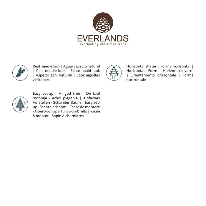 Everlands Geneva Fir Christmas Tree 300cm / 10ft
