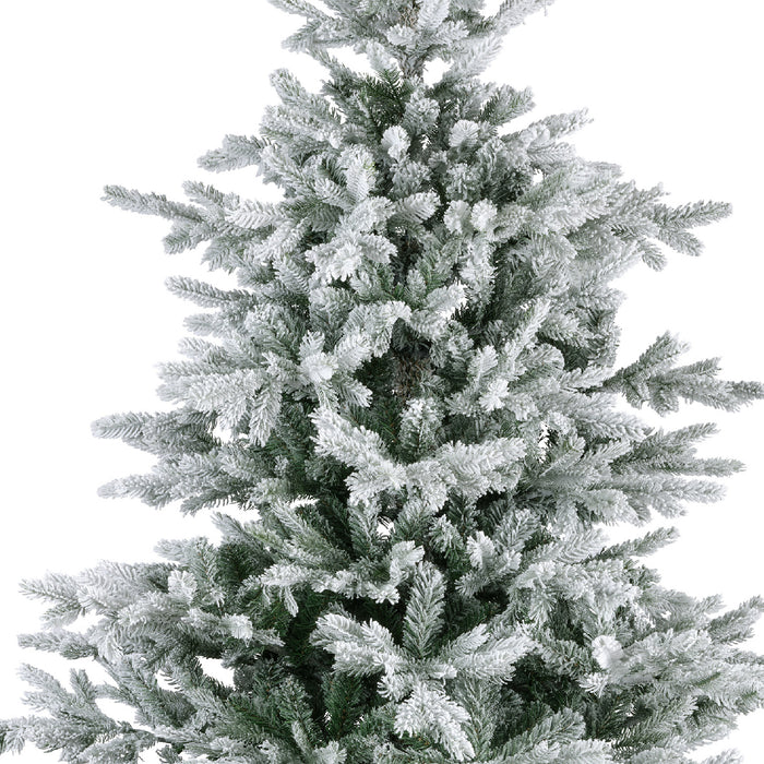 Everlands Grandis Fir Snowy Christmas Tree 7ft / 210cm