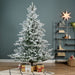 Everlands Grandis Fir Frosted Christmas Tree 7ft / 210cm