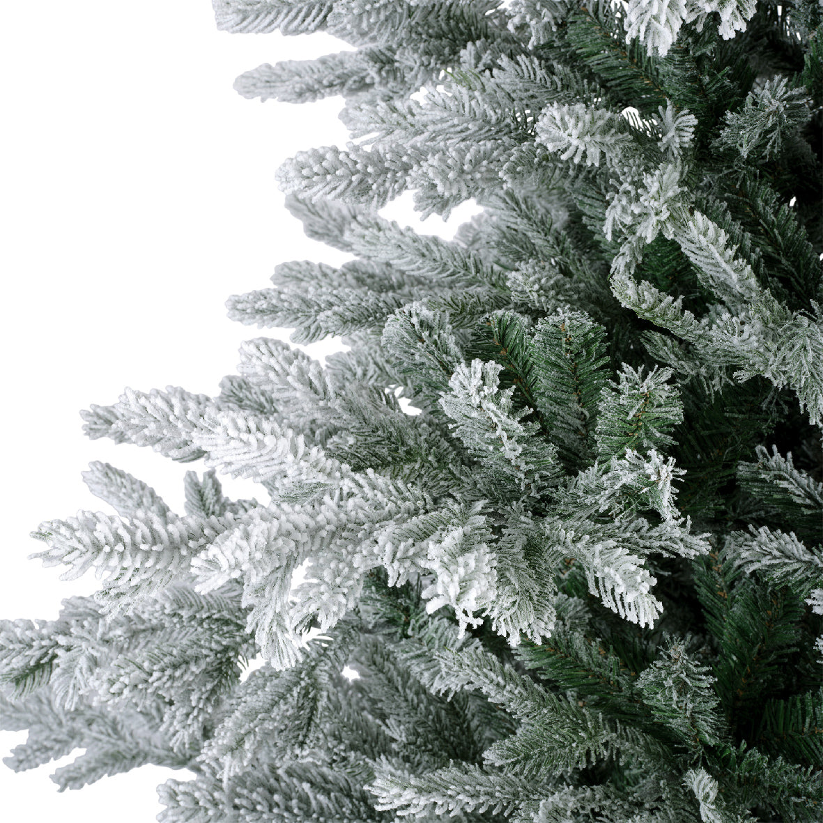 Everlands Grandis Fir Snowy Christmas Tree 7ft / 210cm