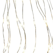 Micro Tree Lights Silver, Warm White 672 Lights
