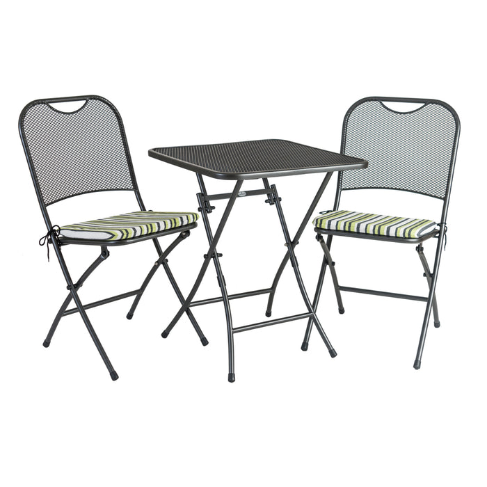Alexander Rose Portofino Folding Tea For Two Set With Cushions
