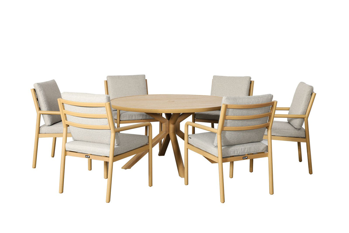 Hartman Sahara 6 Seater Round Dining Set