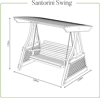 Zest Santorini Swing Seat Ireland UK 